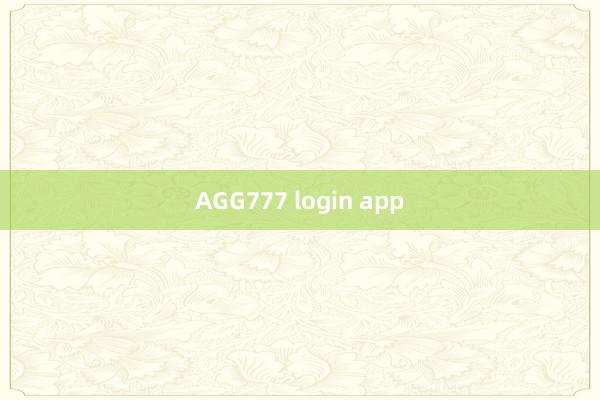 AGG777 login app